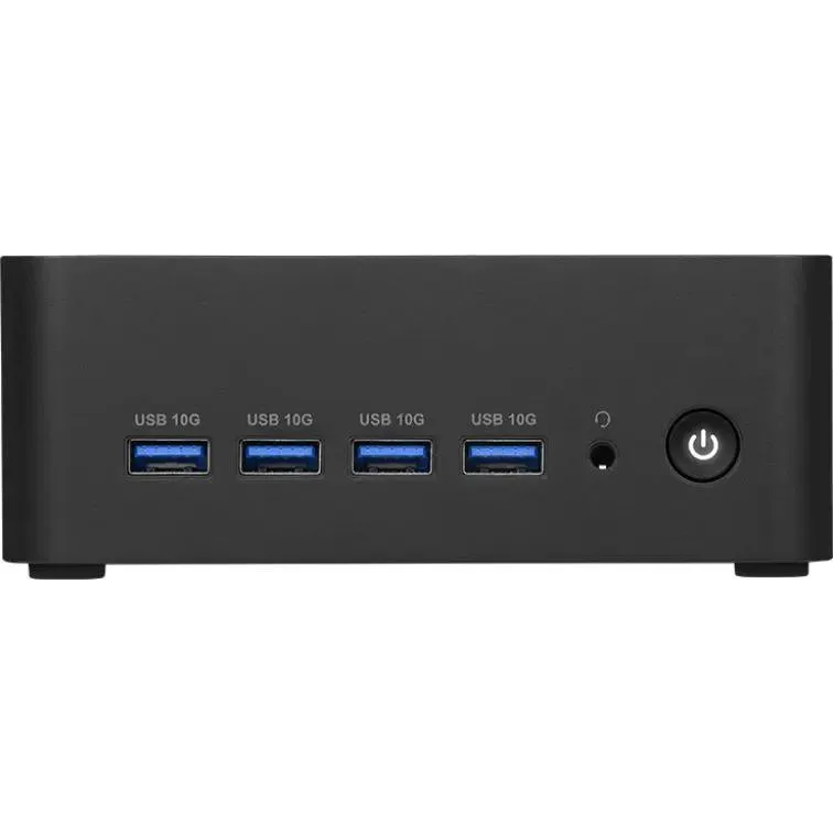 Personālais dators MSI Cubi Z AI 8M FS Ryzen 5 16GB DDR5 512GB SSD W11 Pro Black - Cubi Z AI 8M-013EU - foto 4