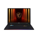 Portatīvais dators MSI Raider 18 HX AI A2XWJG-827FR Ultra 9 285HX 32GB DDR5 2TB SSD GeForce RTX 5090 W11Pro Black (Gamer Raider 18 HX AI A2XWJG-827)