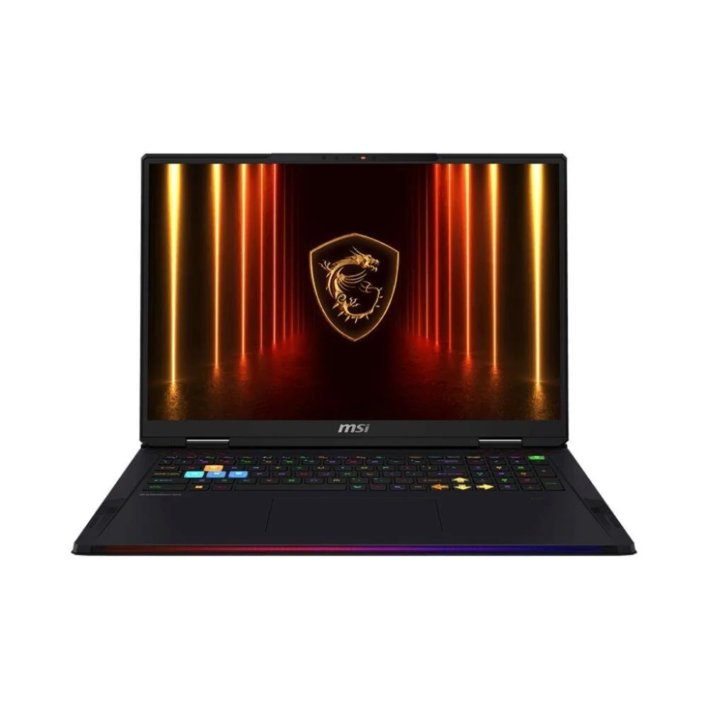 Portatīvais dators MSI Raider 18 HX AI A2XWJG-827FR Ultra 9 285HX 32GB DDR5 2TB SSD GeForce RTX 5090 W11Pro Black - Gamer Raider 18 HX AI A2XWJG-827