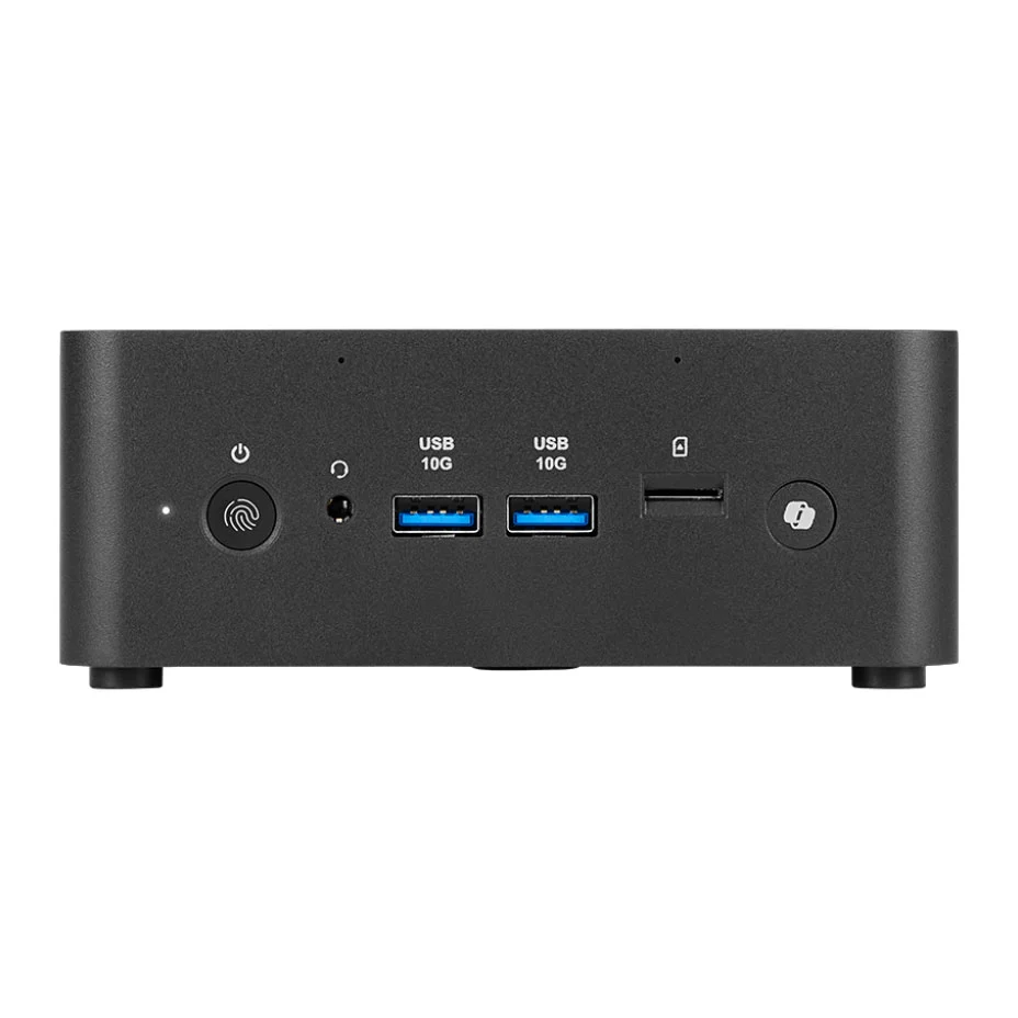 Personālais dators MSI Cubi NUC AI+ 2MG-002EU Copilot+ Core Ultra 7-258V 32GB LPDDR5x 1TB SSD W11 Home Black - CUBI NUC AI+ 2MG-002EU - foto 2