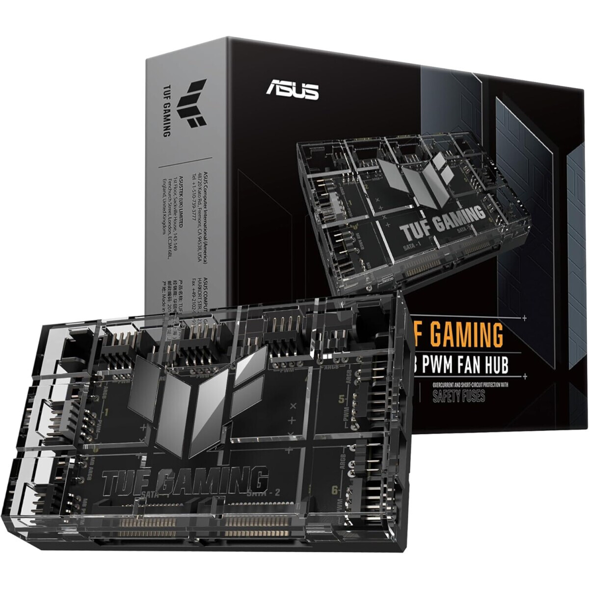 Dzesētājs ASUS TUF Gaming ARGB PWM Fan Hub - ASUS TUF GAMING ARGB PWM FAN HUB