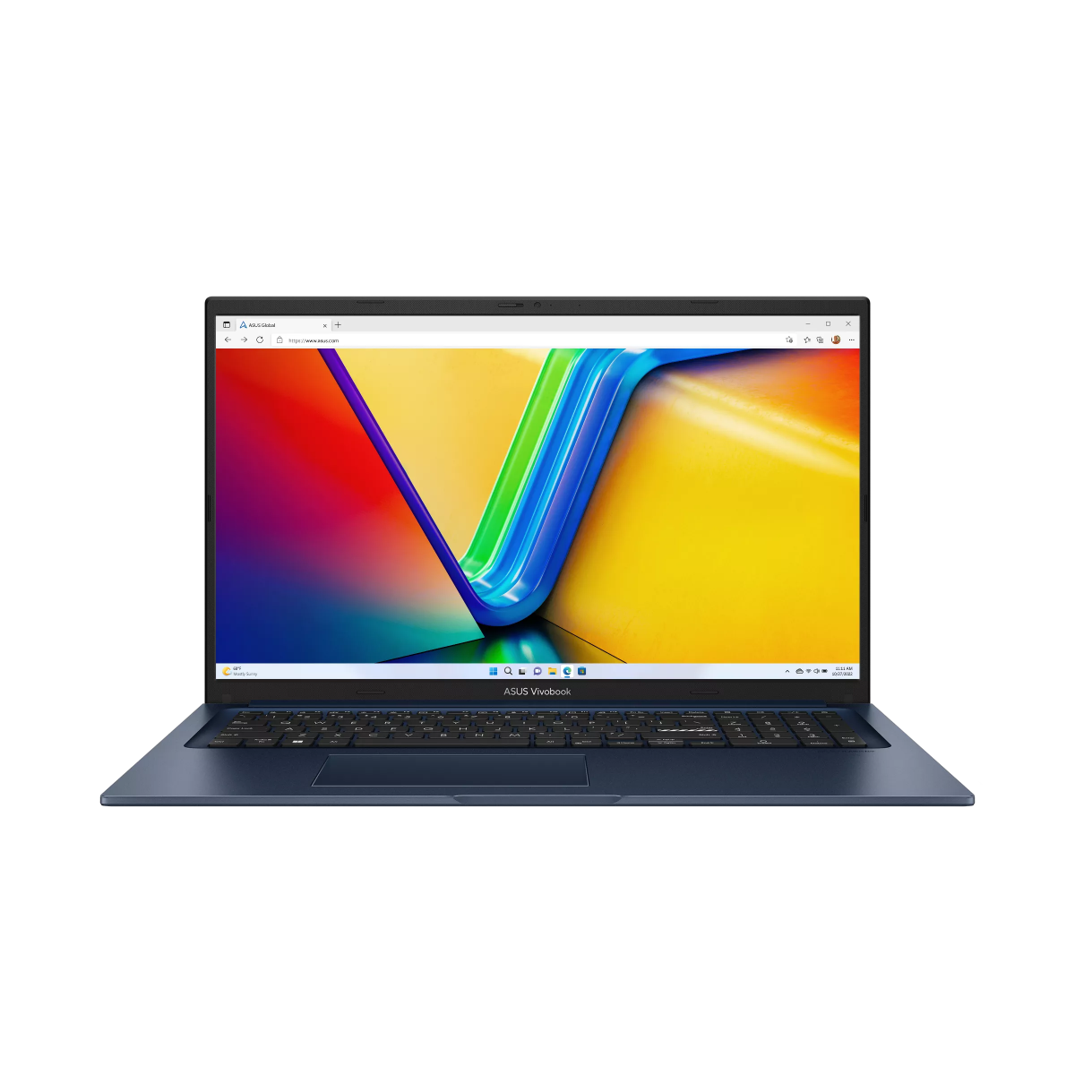Ordinateur portable ASUS Vivobook 17 X1704VA-ISCAU1194W Core 3 100U 8GB DDR5 512GB SSD W11H Blue (90NB13X2-M00TN0)