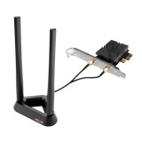 Wi-Fi, Bluetooth adapteris ASUS PCE BE92BT Wi-Fi 7 Bluetooth Black (90IG09G0-MO0B00)