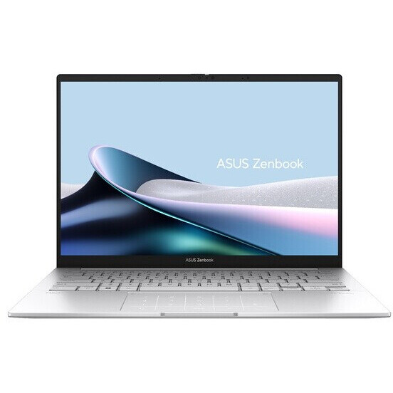 Portatīvais dators ASUS Zenbook 14 UX3405CA-ISCQD1232X Ultra 5 225H 16GB LPDDR5x 512GB SSD Silver (90NB14W2-M01TW0)