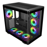 Datoru korpuss Cooler Master Elite 600 Black (Elite 600 Black - 7 fans)