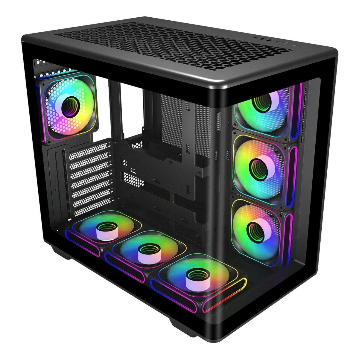 Datoru korpuss Cooler Master Elite 600 Black - Elite 600 Black - 7 fans - foto 3