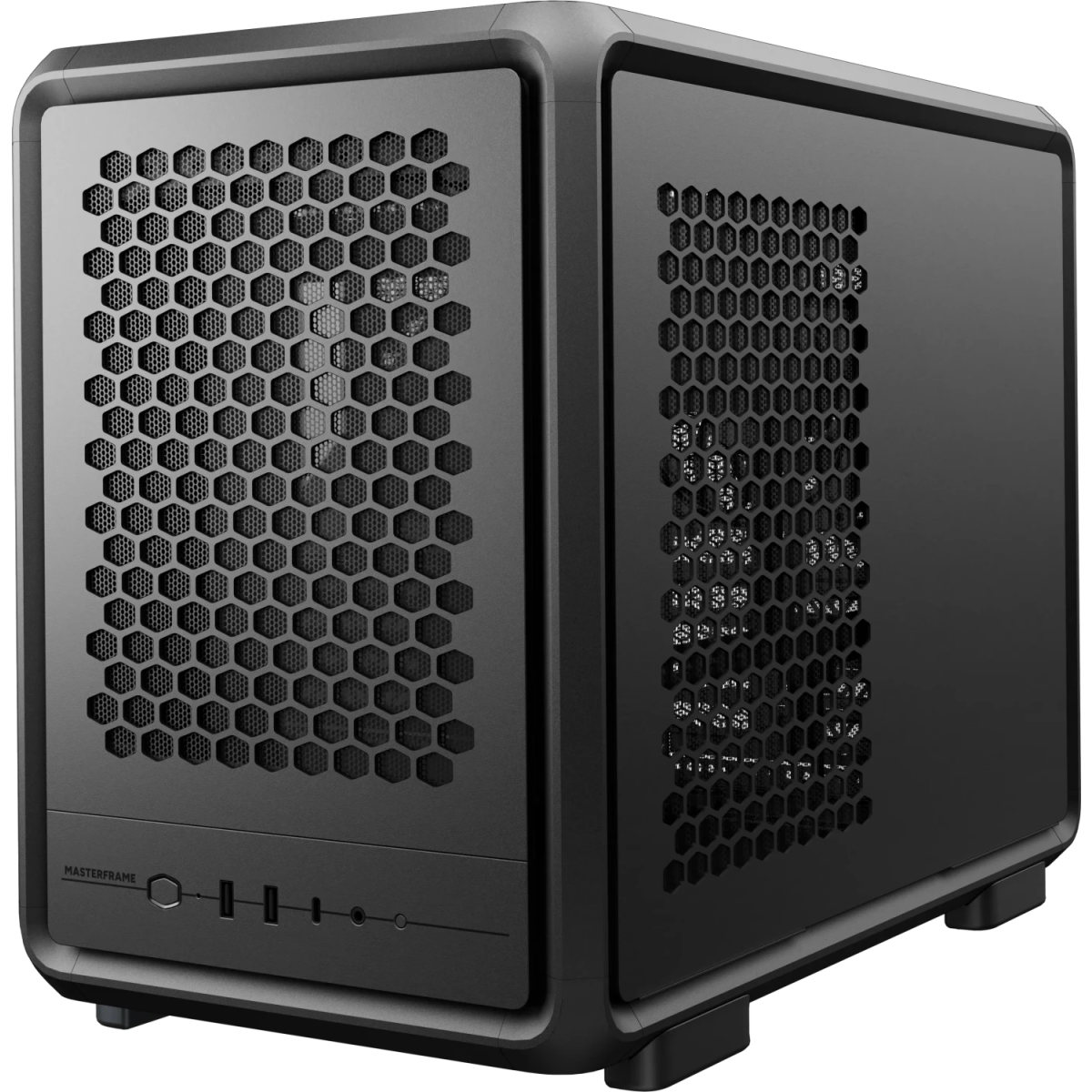 Datoru korpuss Cooler Master MasterFrame 400 Mesh RGB Black (MF400M-KHNN-S00) - foto 2