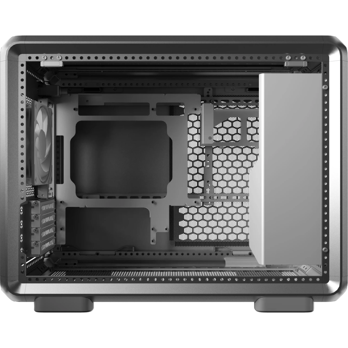 Datoru korpuss Cooler Master MasterFrame 400 Mesh RGB White (MF400M-SHNN-S00) - foto 2