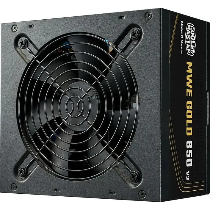 Barošanas bloks Cooler Master MWE Gold V3 650W Black (MPE-6502-ACAAG-3BEU)