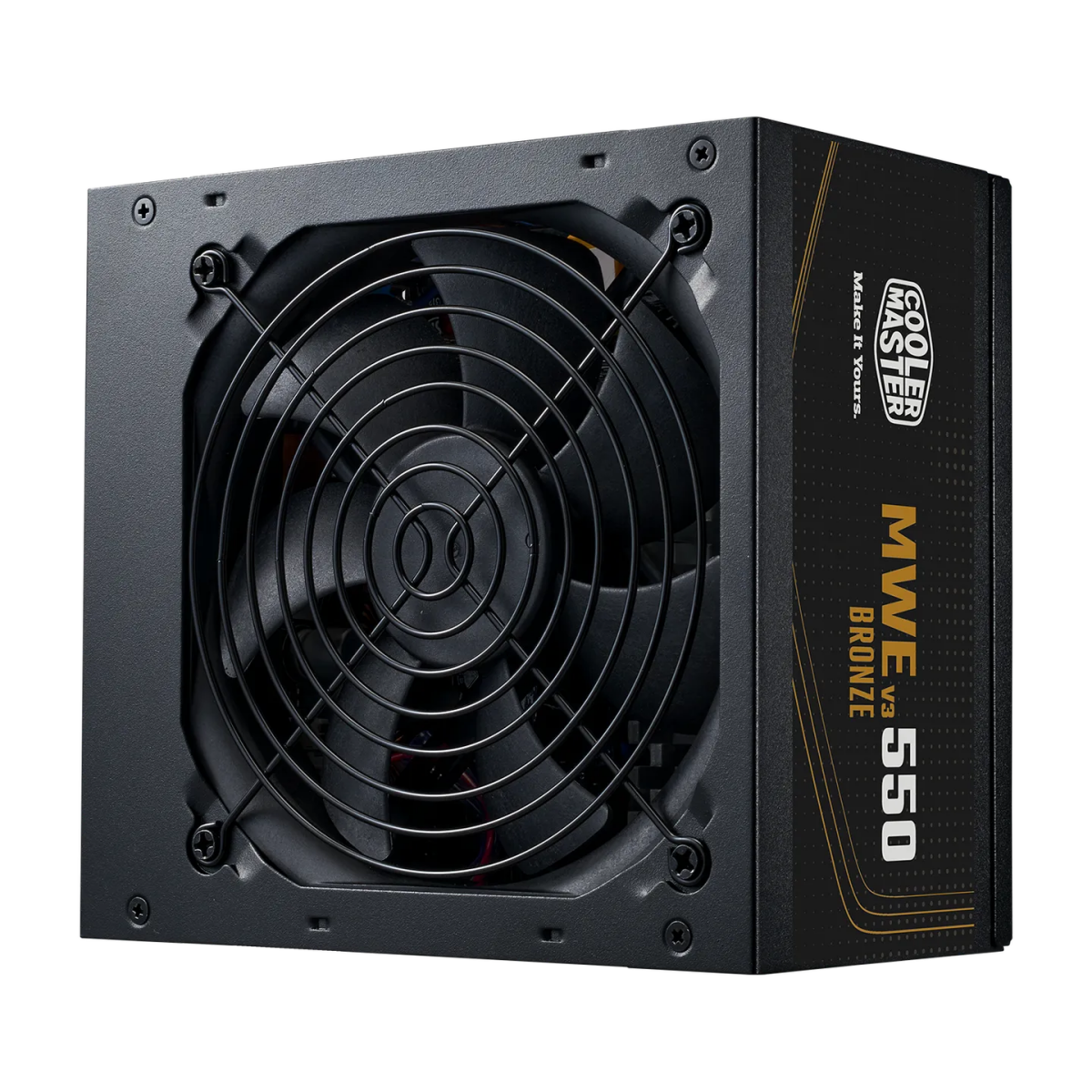 Barošanas bloks COOLER MASTER MWE 550W Black (MPE-5501-ACAAW-3BEU)