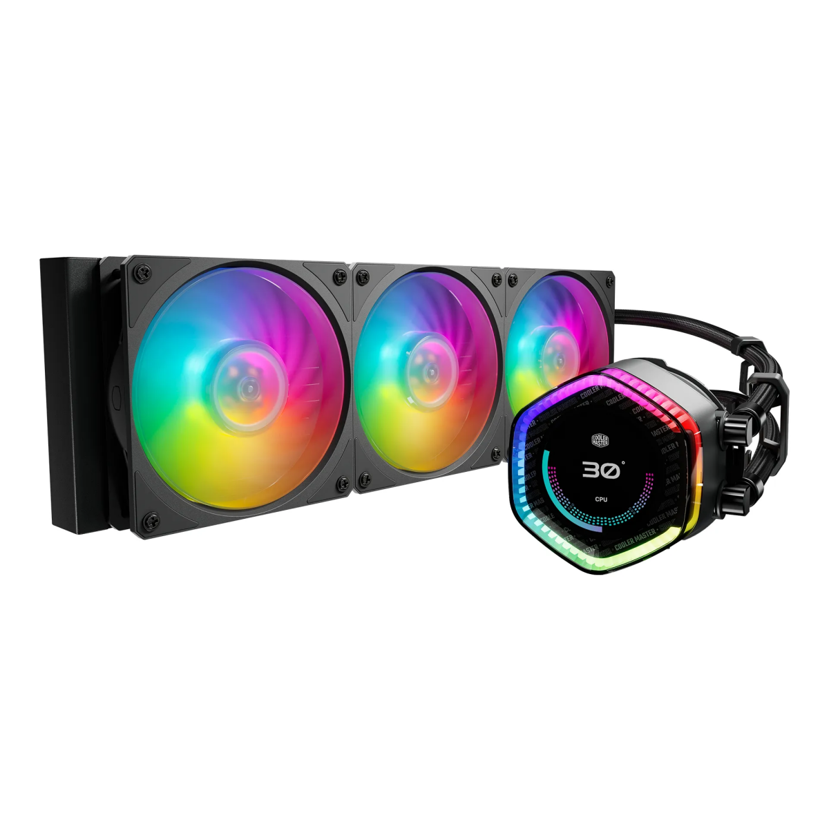 Ūdens dzesētājs Cooler Master MasterLiquid RGB Black (MLY-D36M-A24PZ-R1)