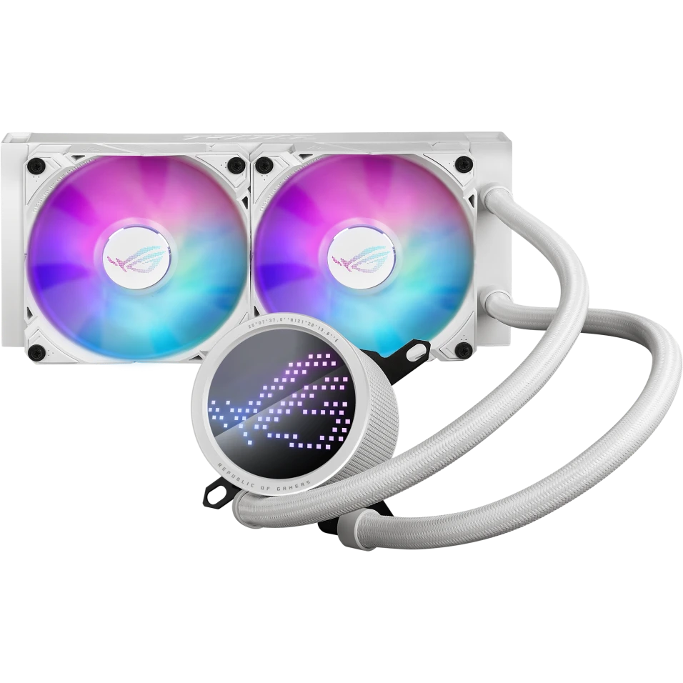 Ūdens dzesētājs ASUS ROG Ryuo III 240 ARGB White (90RC00J2-M0UAY0)