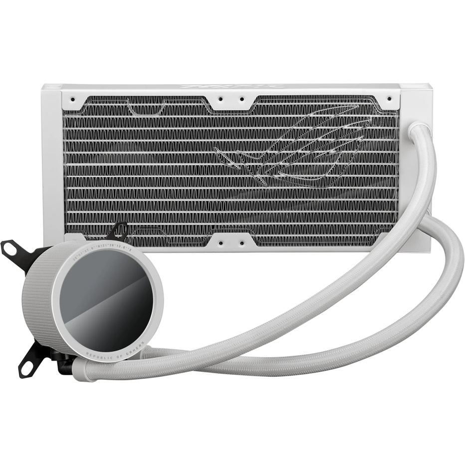 Ūdens dzesētājs ASUS ROG Ryuo III 240 ARGB White (90RC00J2-M0UAY0) - foto 3