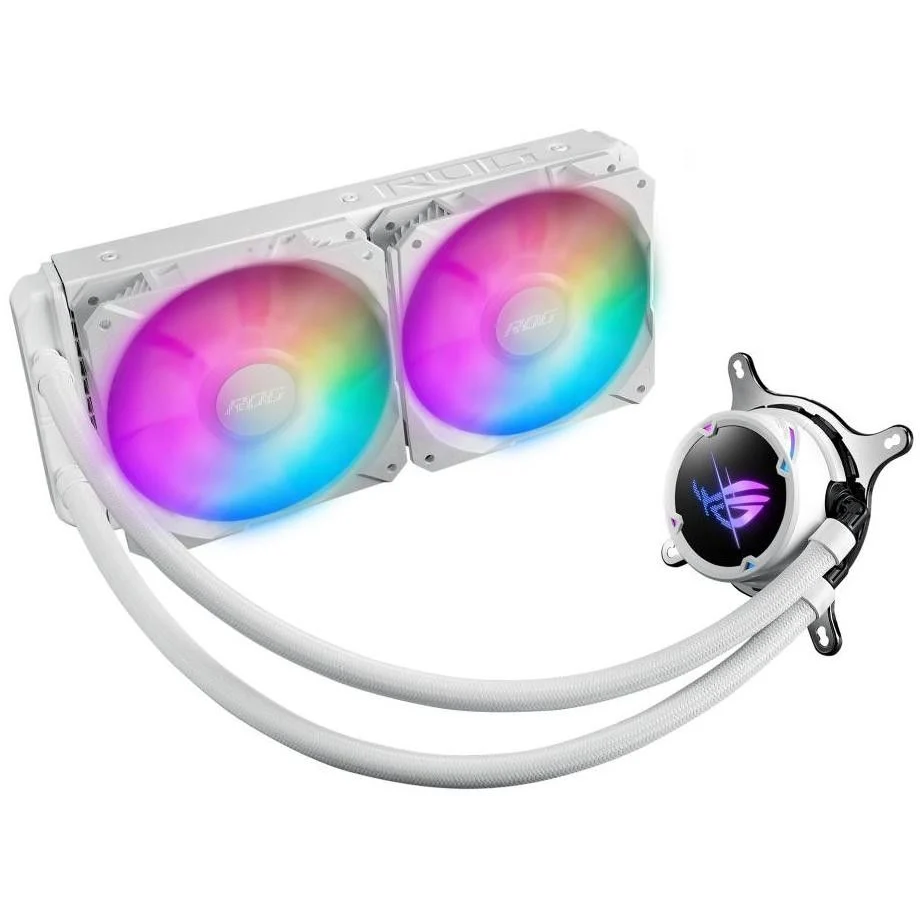 Ūdens dzesētājs ASUS ROG STRIX LC II 240 ARGB White (90RC00E2-M0UAY2)