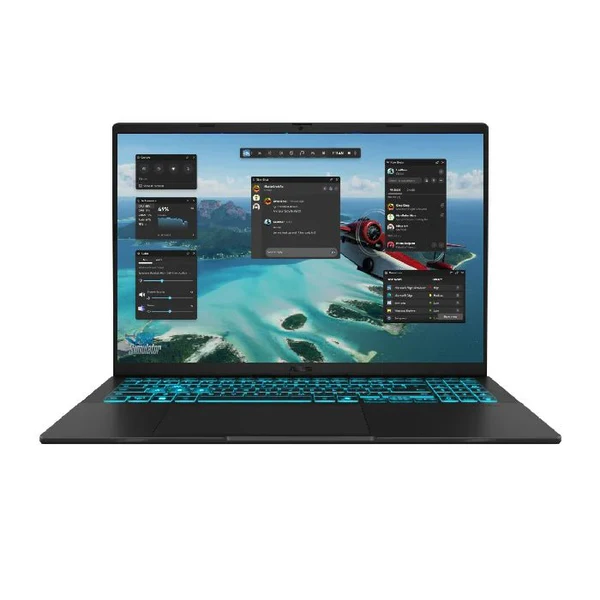 Portatīvais dators ASUS V16 V3607VH-RP033X Core 7 240H 16GB DDR5 1TB SSD RTX 5050 W11P (90NB16L1-M003B0)