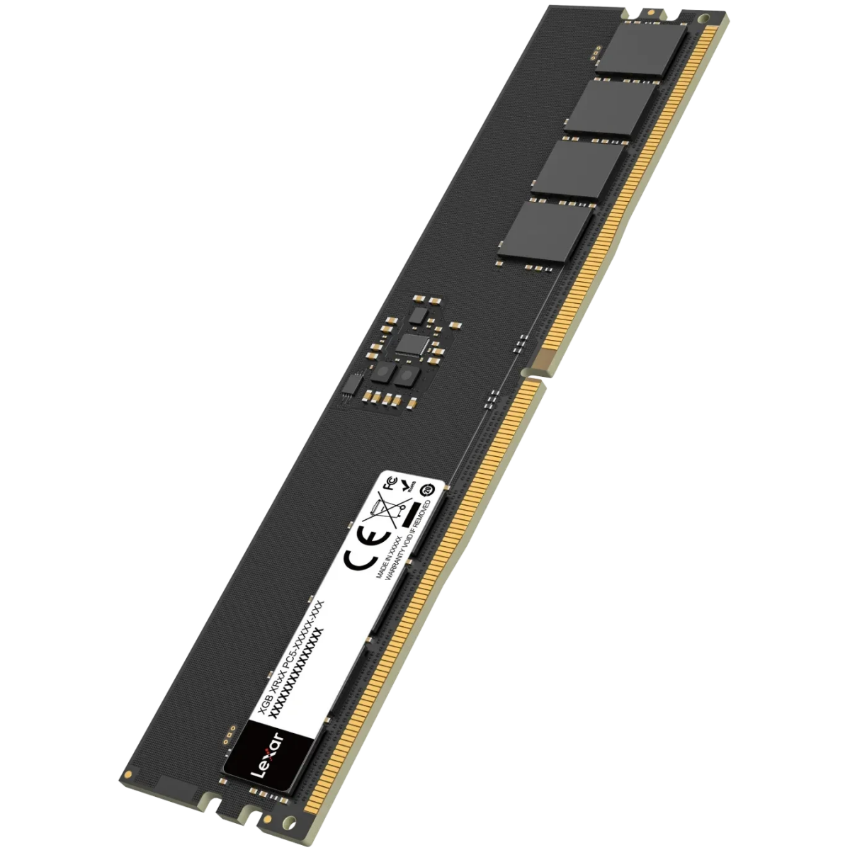 Operatīvā atmiņa Lexar 16GB 5600 MHz DDR5 CL46 Black (LD5U16G56C46ST-HGN) - foto 4