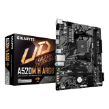 Pamatplate GIGABYTE A520M H ARGB Black