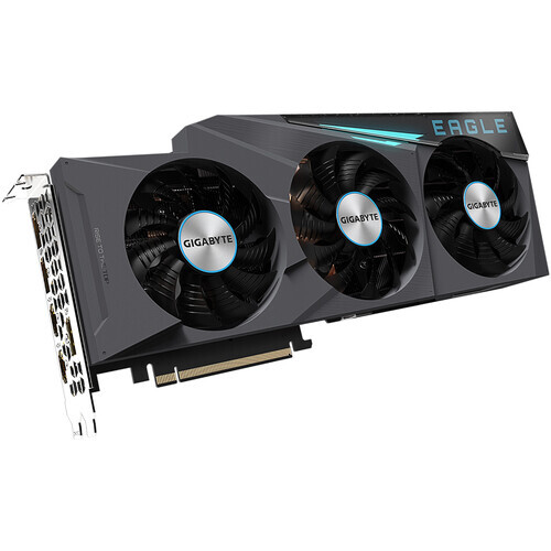 Videokarte GIGABYTE GeForce RTX 3080 EAGLE 12G Black (GV-N3080EAGLE-12GD 1.0) - foto 2
