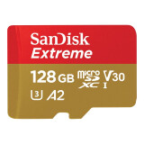 La carte mémoire SanDisk Extreme microSDXC 128GB + SD Adapter (SDSQXAA-128G-GN6MA)