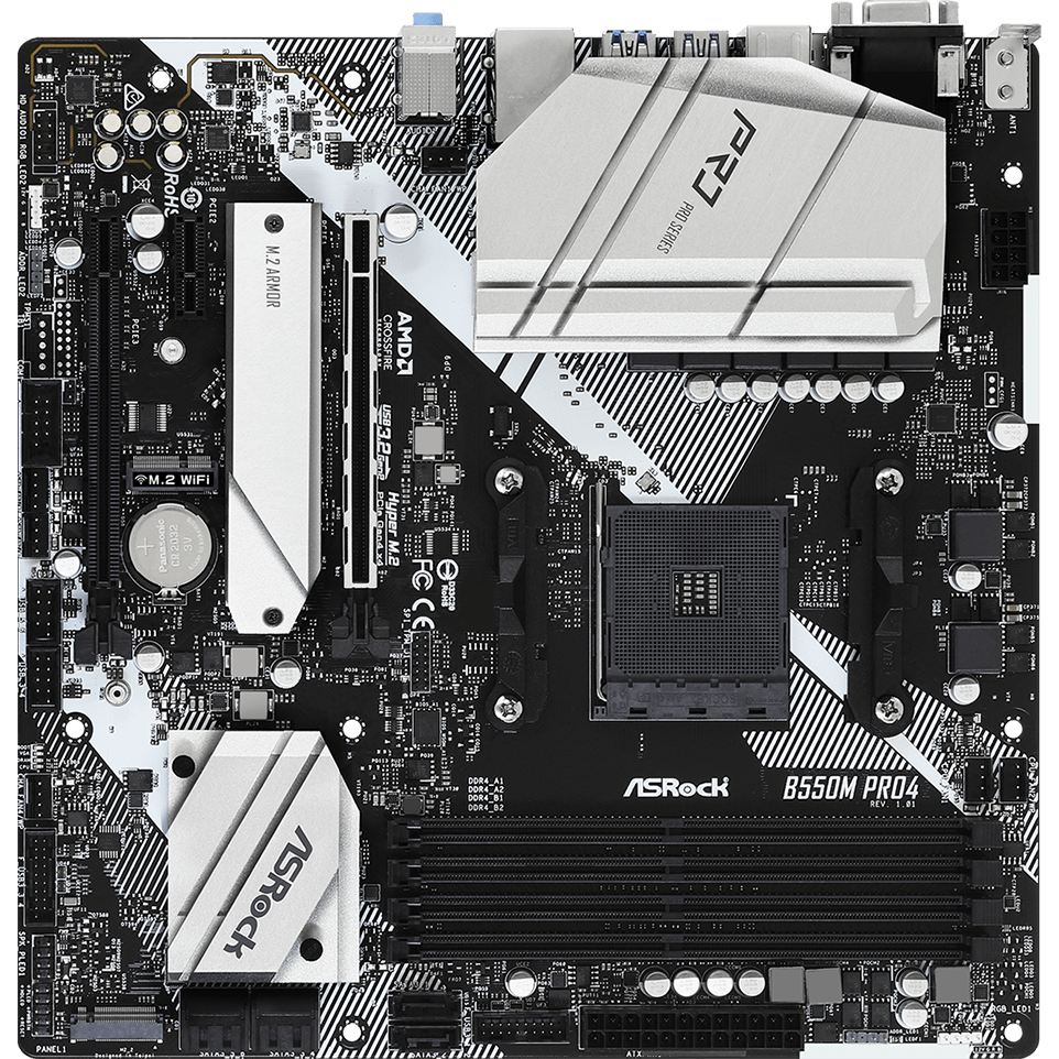 Mainboard ASRock B550M Pro4