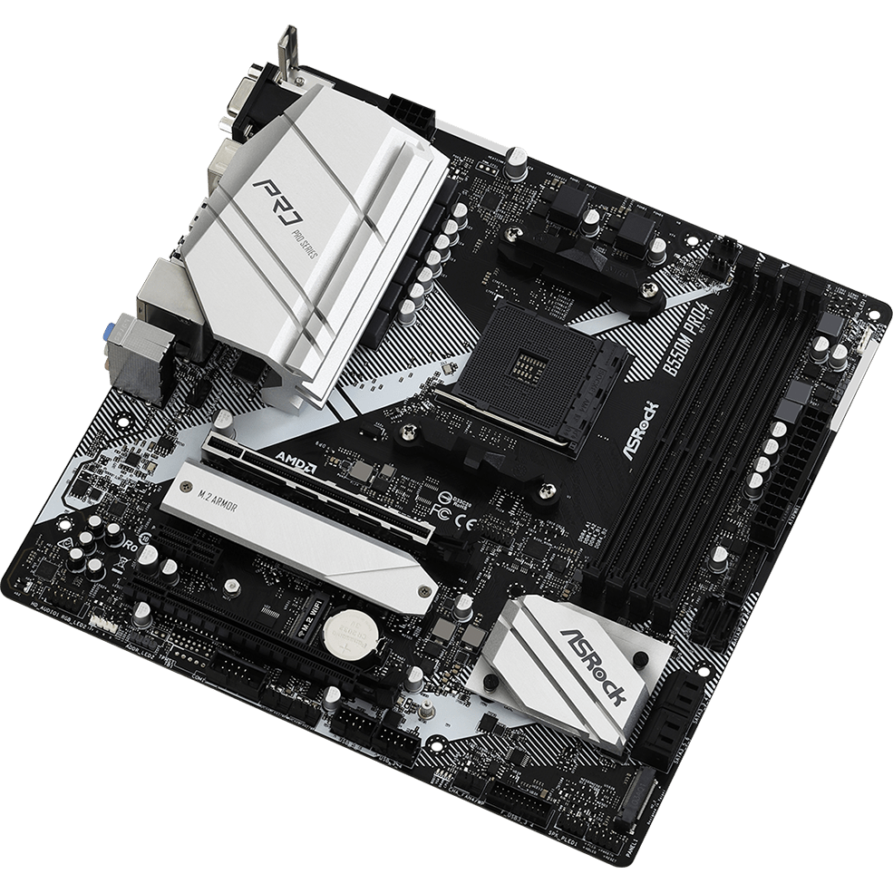 Mainboard ASRock B550M Pro4 - Foto 2