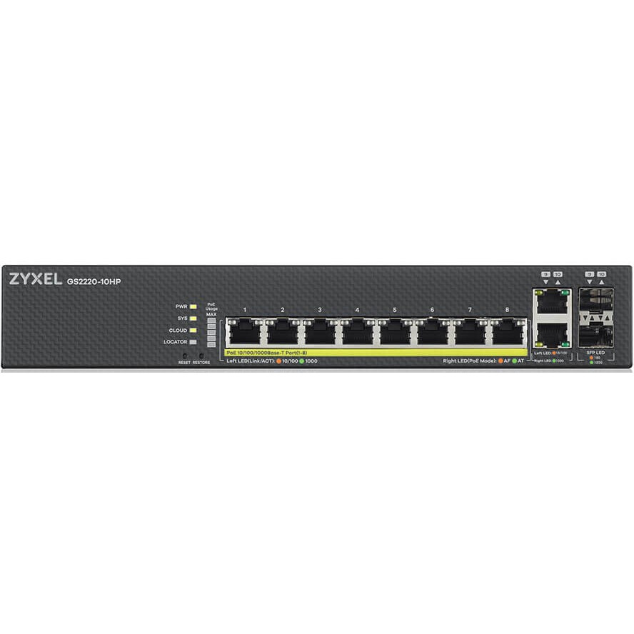 Commutateur (switch) Zyxel GS2220-10HP - GS2220-10HP-EU0101F - Foto 2