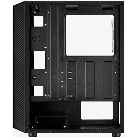 Gehäuse AeroCool Hive FRGB Black - Hive-G-BK-v2/ACCM-PV27043.11 - Foto 9