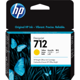 Druckerkartusche HP 3ED69A (№712) Yellow