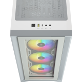Gehäuse Corsair iCUE 4000X RGB White (CC-9011205-WW)