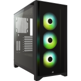 Gehäuse Corsair iCUE 4000X RGB Black (CC-9011204-WW)
