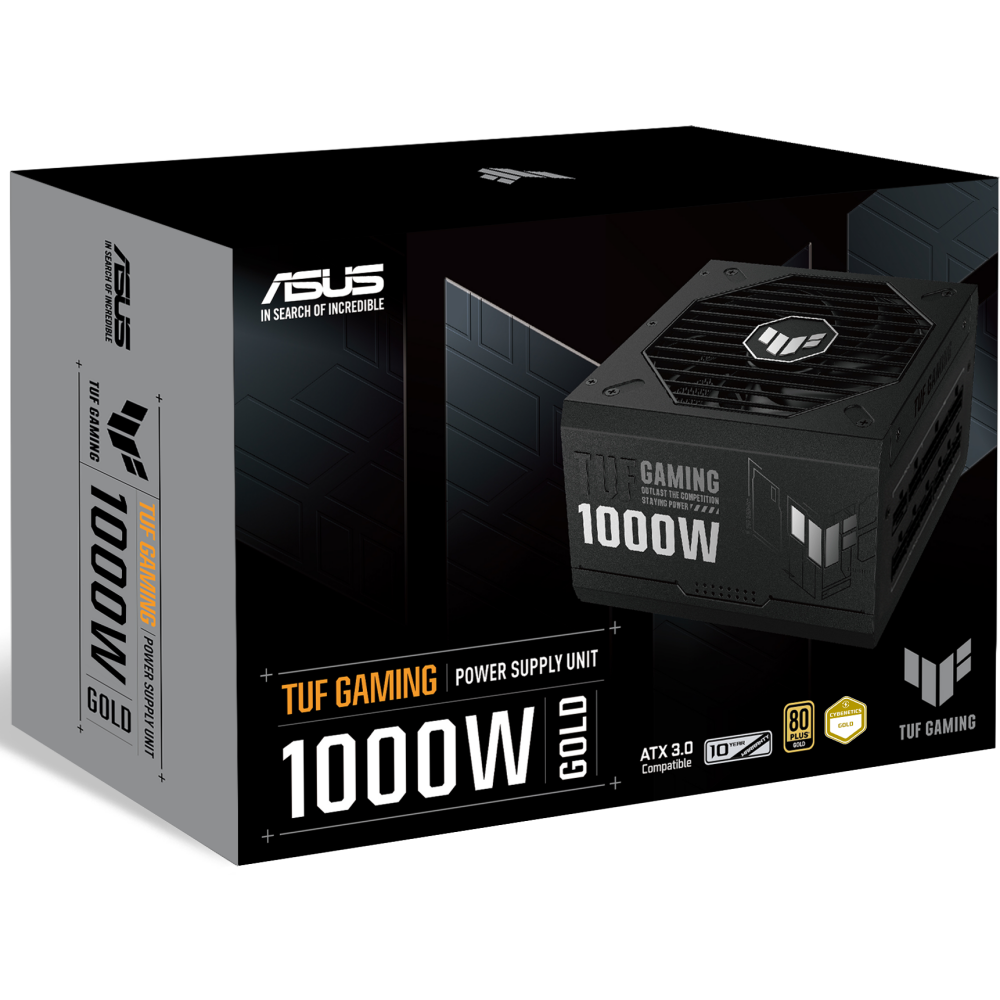 Netzteil 1000W ASUS TUF Gaming Gold (TUF-GAMING-1000G) - 90YE00S1-B0NA00 - Foto 4