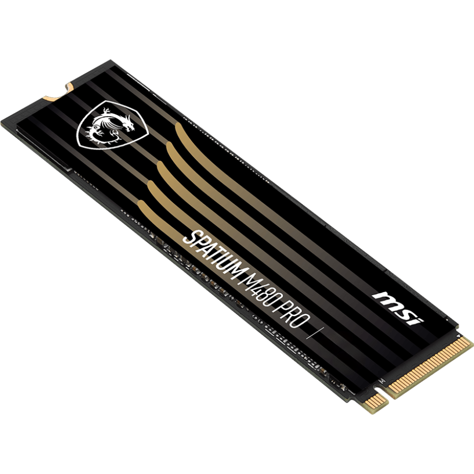 SSD-Speicher 2TB MSI SPATIUM M480 PRO (SPATIUM M480 PRO PCIe 4.0 NVMe M.2 2TB) - S78-440Q600-P83 - Foto 2