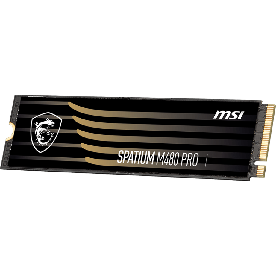 SSD-Speicher 2TB MSI SPATIUM M480 PRO (SPATIUM M480 PRO PCIe 4.0 NVMe M.2 2TB) - S78-440Q600-P83 - Foto 3