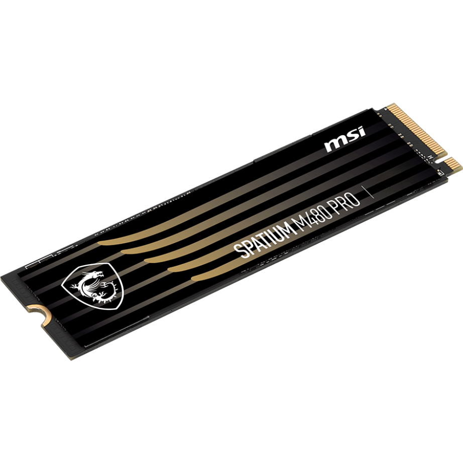 SSD interne 1TB MSI SPATIUM M480 PRO (SPATIUM M480 PRO PCIe 4.0 NVMe M.2 1TB) - S78-440L1G0-P83 - photo 4