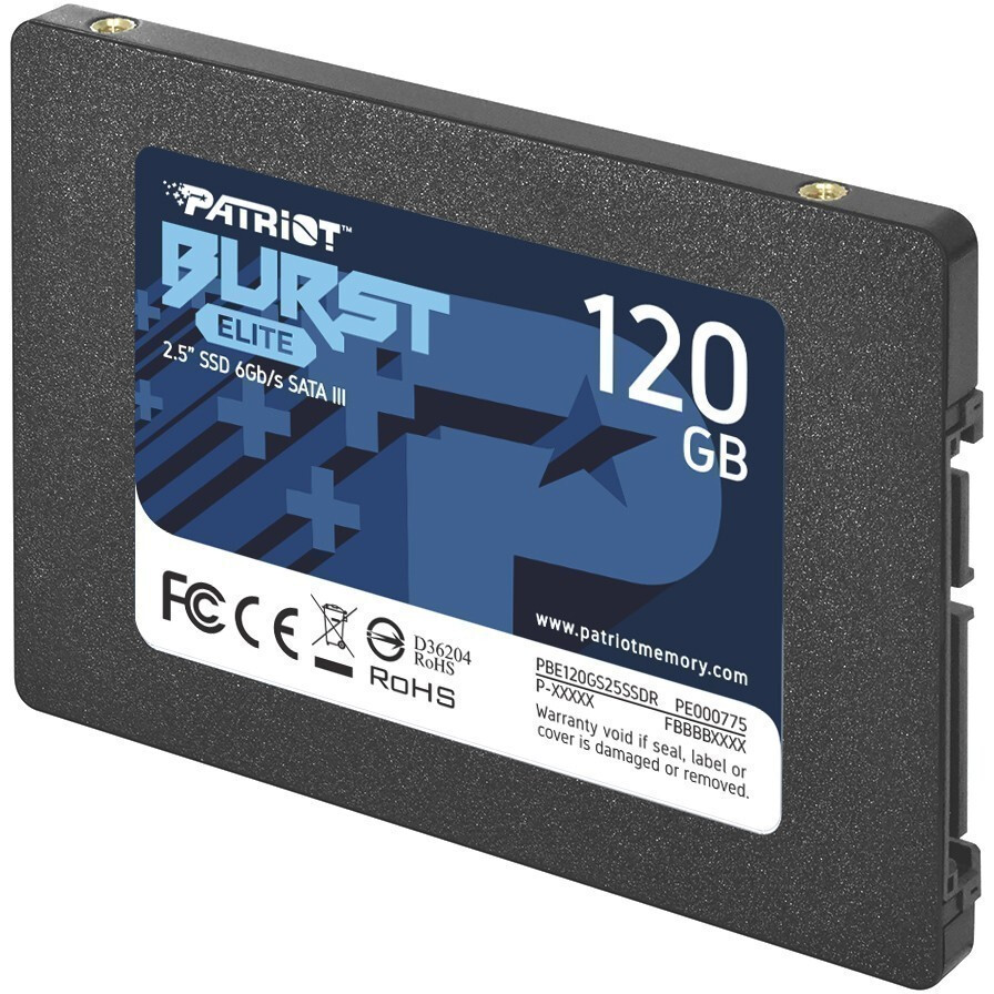 Stockage SSD 120GB Patriot Burst Elite (PBE120GS25SSDR)