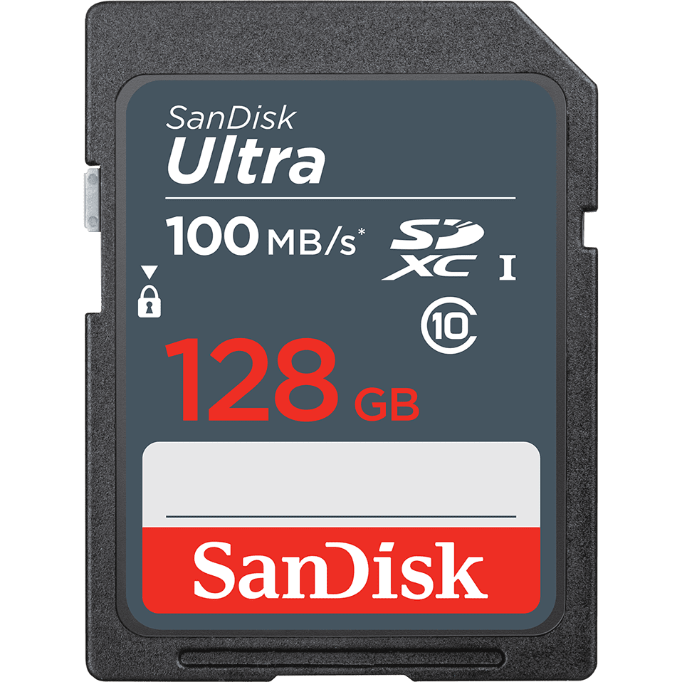 Speicherkarte 128GB SD SanDisk Ultra (SDSDUNR-128G-GN3IN)