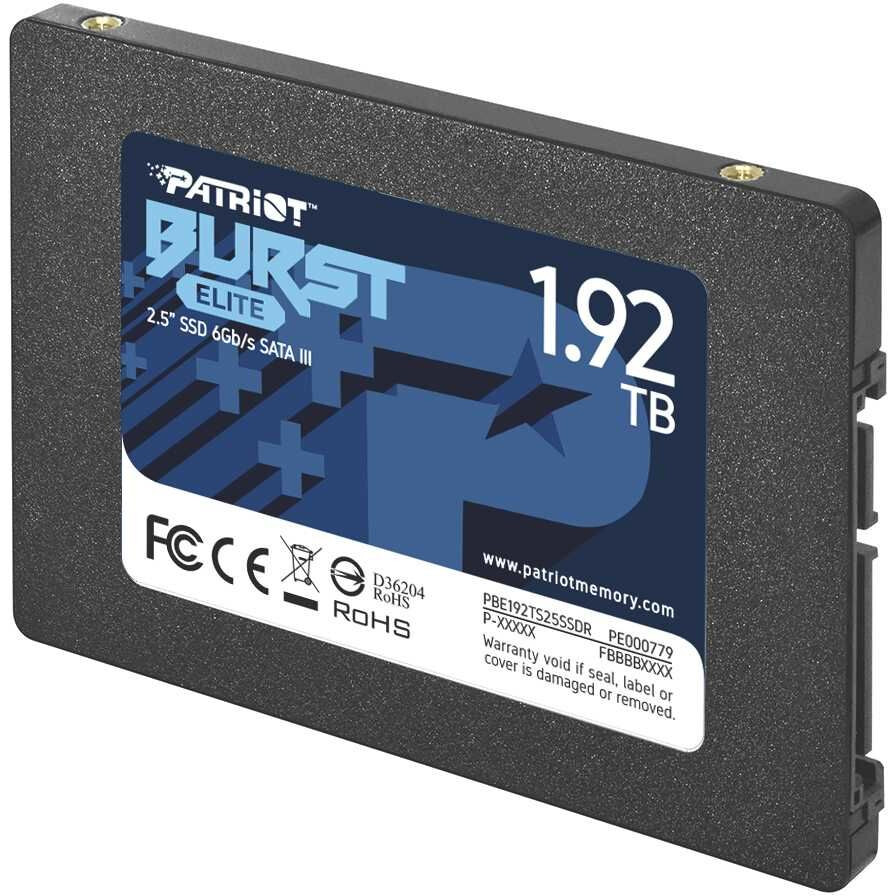 SSD interne 1.92TB Patriot Burst Elite (PBE192TS25SSDR)