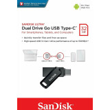 clé USB flash 64GB SanDisk Ultra Dual Drive Go (SDDDC3-064G-G46)