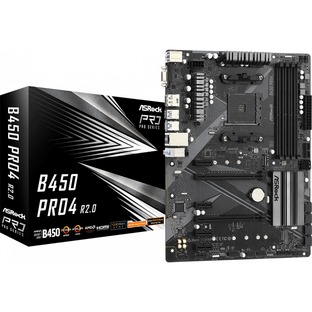 Carte mère ASRock B450 PRO4 R2.0 - photo 4
