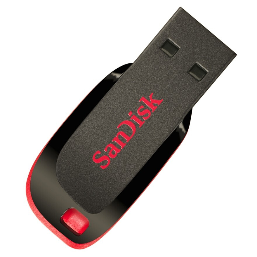 clé USB flash 16GB SanDisk Cruzer Blade (SDCZ50-016G-B35)