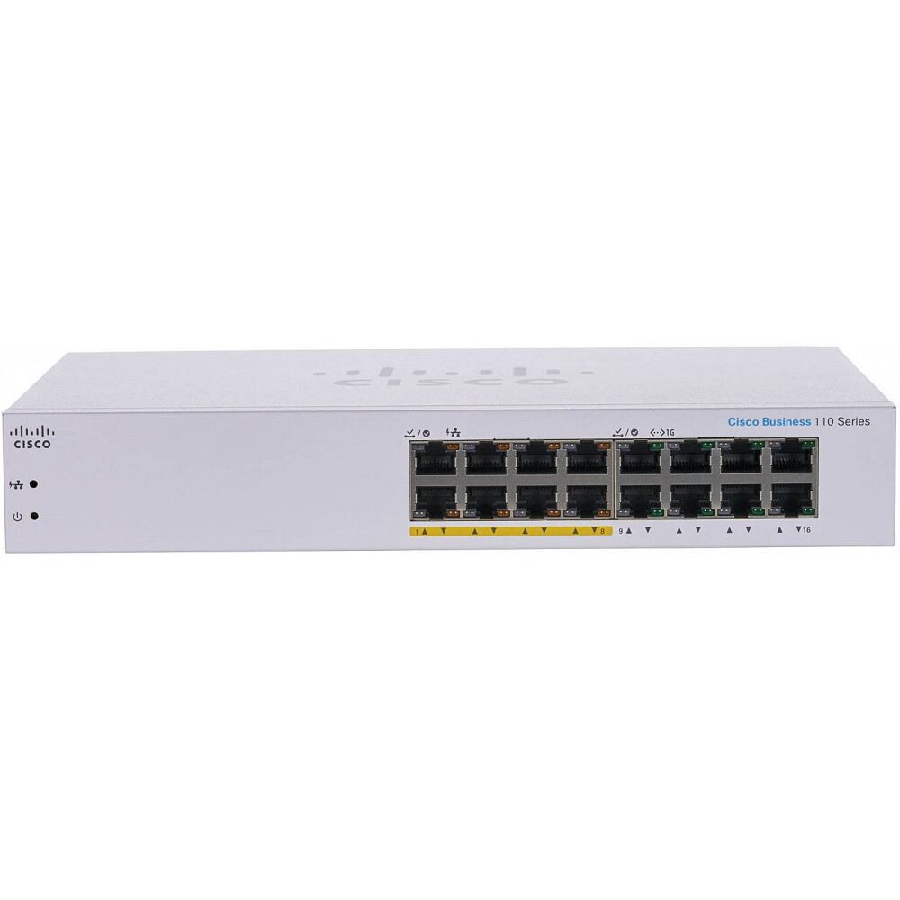 Switch (Netzwerkswitch) Cisco CBS110-16PP-EU