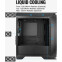 Gehäuse AeroCool Aero One Mini Frost Black (Frost-G-BK-v1) - EN52380 - Foto 3