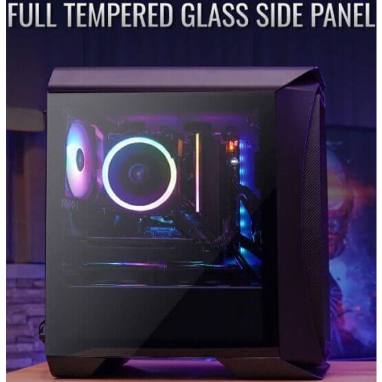 Gehäuse AeroCool Aero One Mini Frost Black (Frost-G-BK-v1) - EN52380 - Foto 6