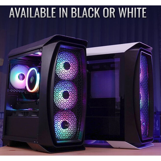 Gehäuse AeroCool Aero One Mini Frost Black (Frost-G-BK-v1) - EN52380 - Foto 8