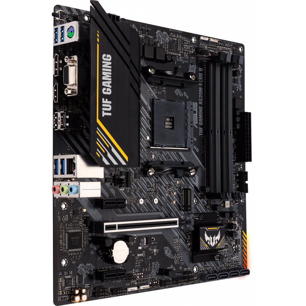 Carte mère ASUS TUF GAMING A520M-PLUS II - photo 2