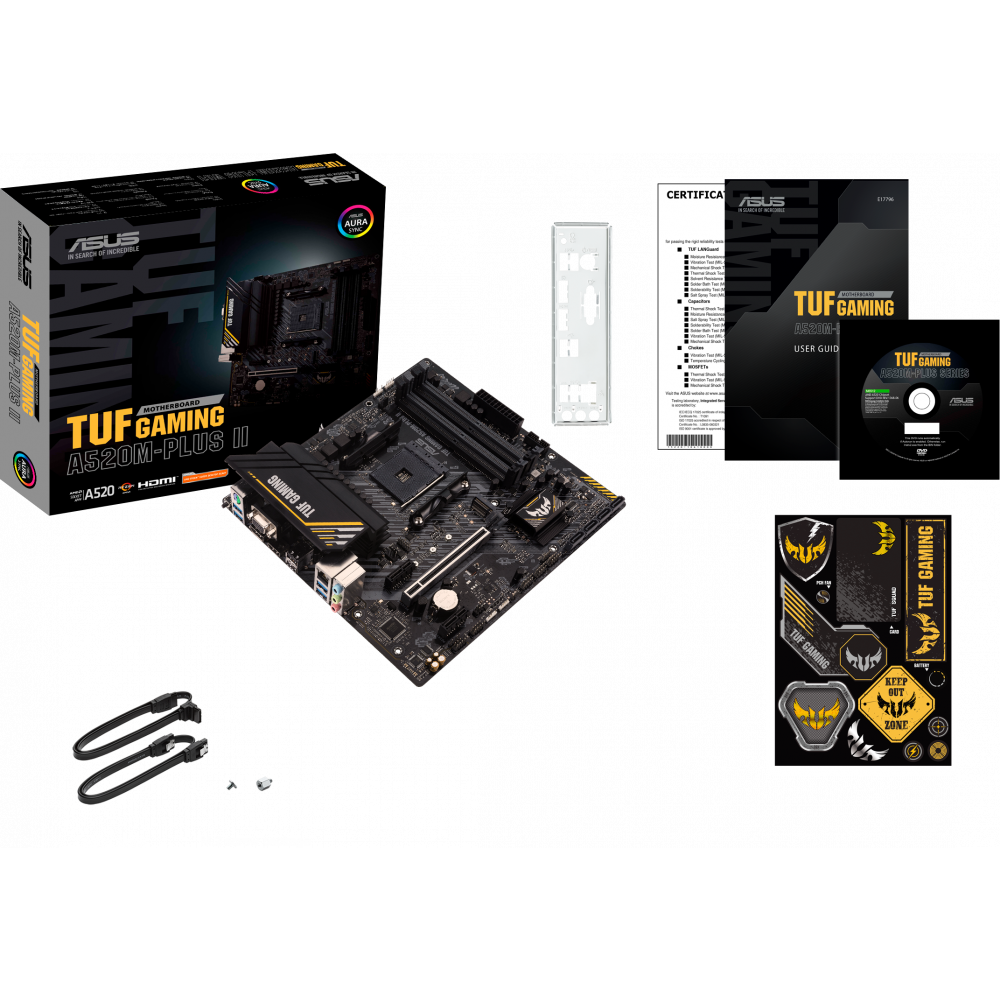 Carte mère ASUS TUF GAMING A520M-PLUS II - photo 5