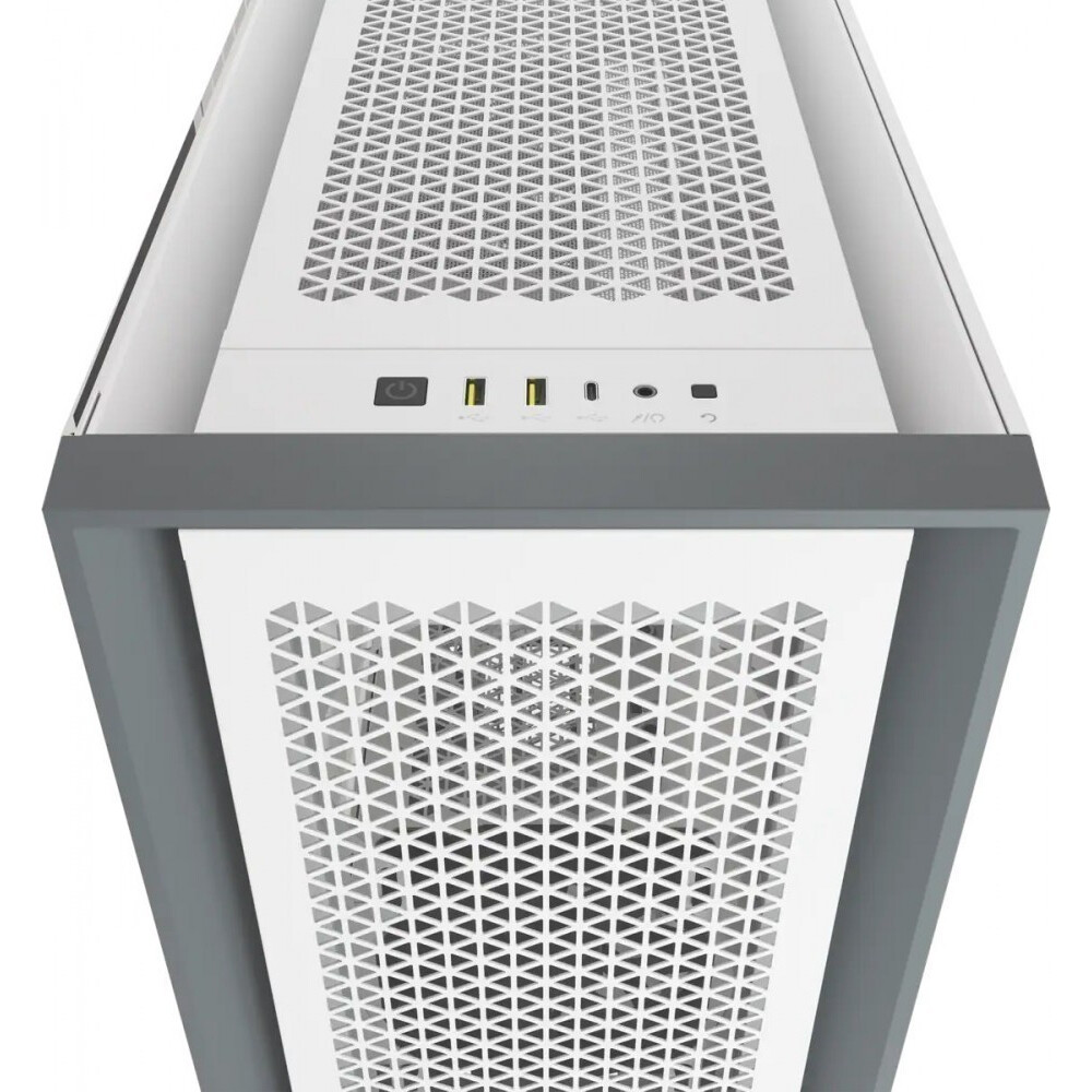 Gehäuse Corsair 5000D Airflow TG White (CC-9011211-WW) - Foto 6