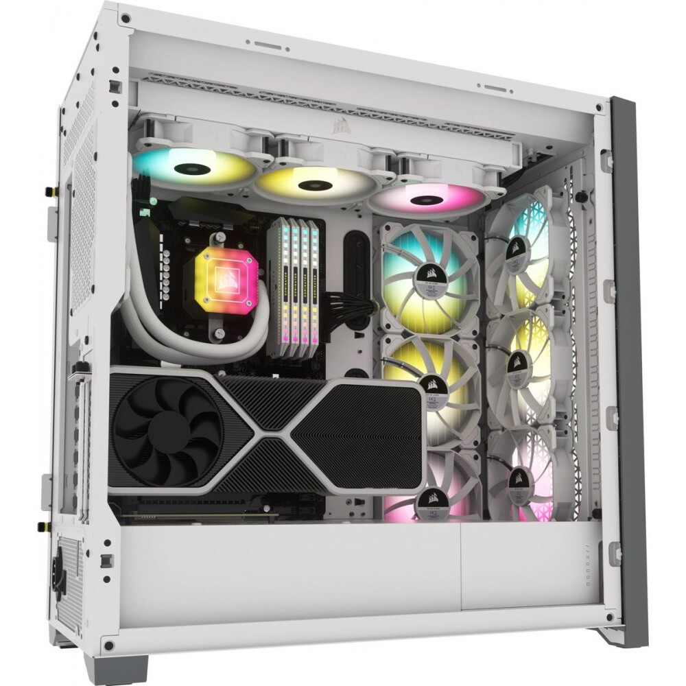 Gehäuse Corsair 5000D Airflow TG White (CC-9011211-WW) - Foto 13