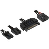 Gehäuselüfter Corsair iCUE QL120 RGB White Triple Pack (CO-9050104-WW)