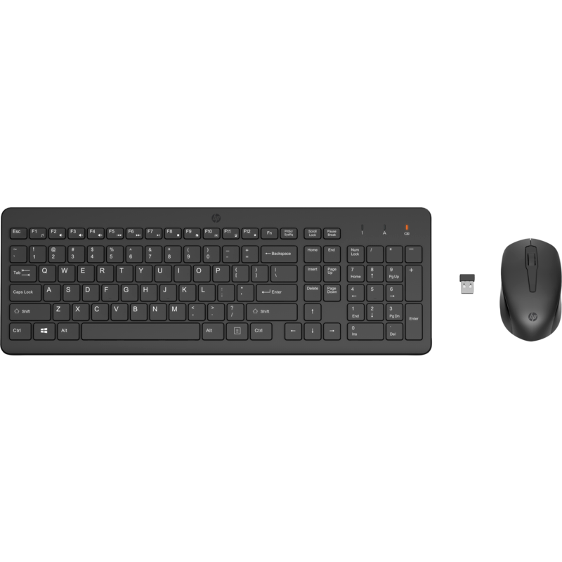 Tastatur + Maus HP 330 Wireless Combo Black (2V9E6AA)